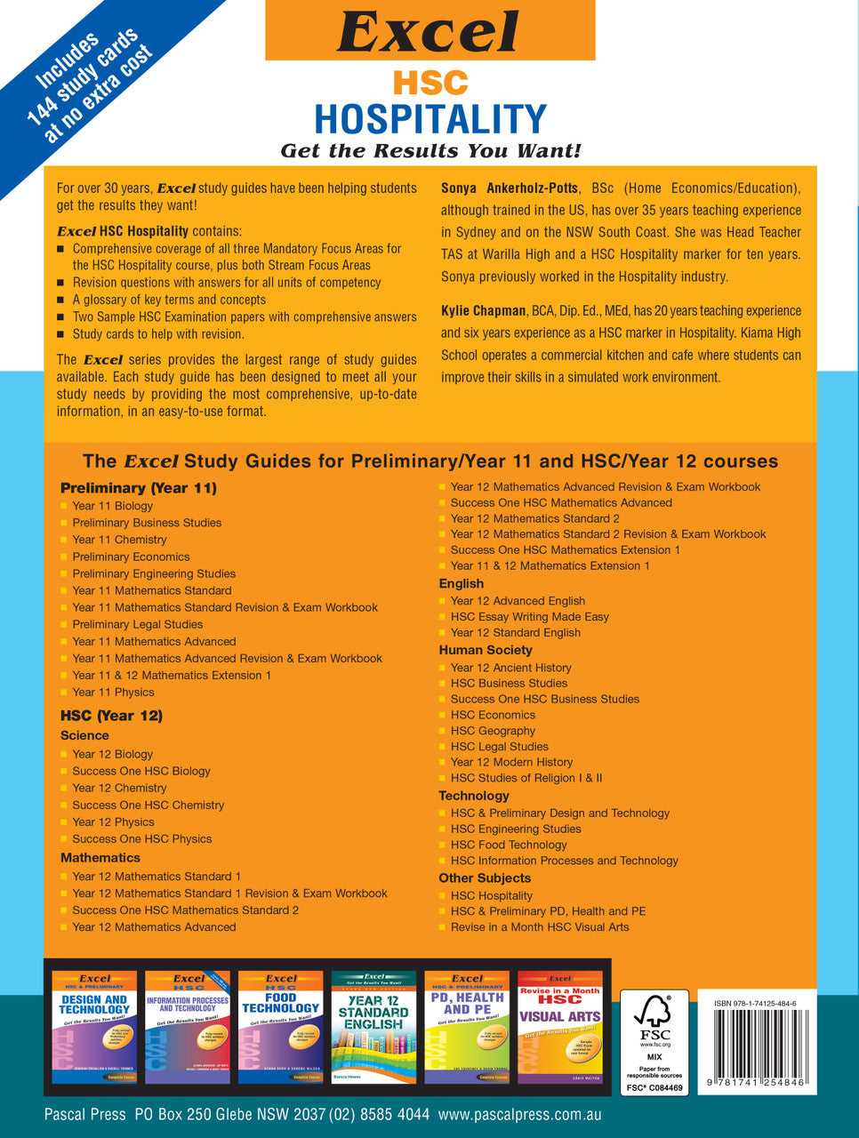 Excel HSC Year 12 Hospitality Study Guide