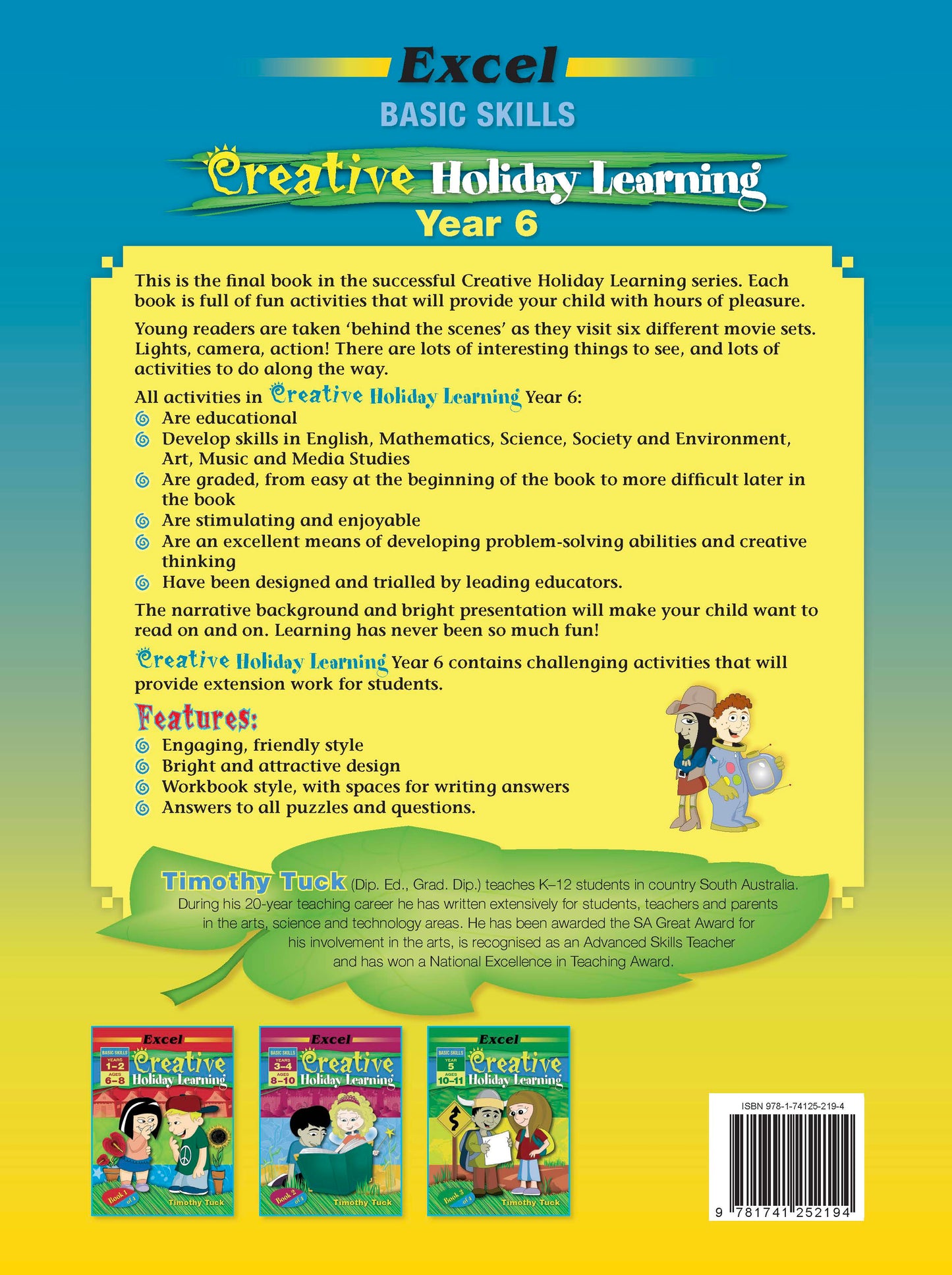 Excel Basic Skills - Creative Holiday Learning Year 6