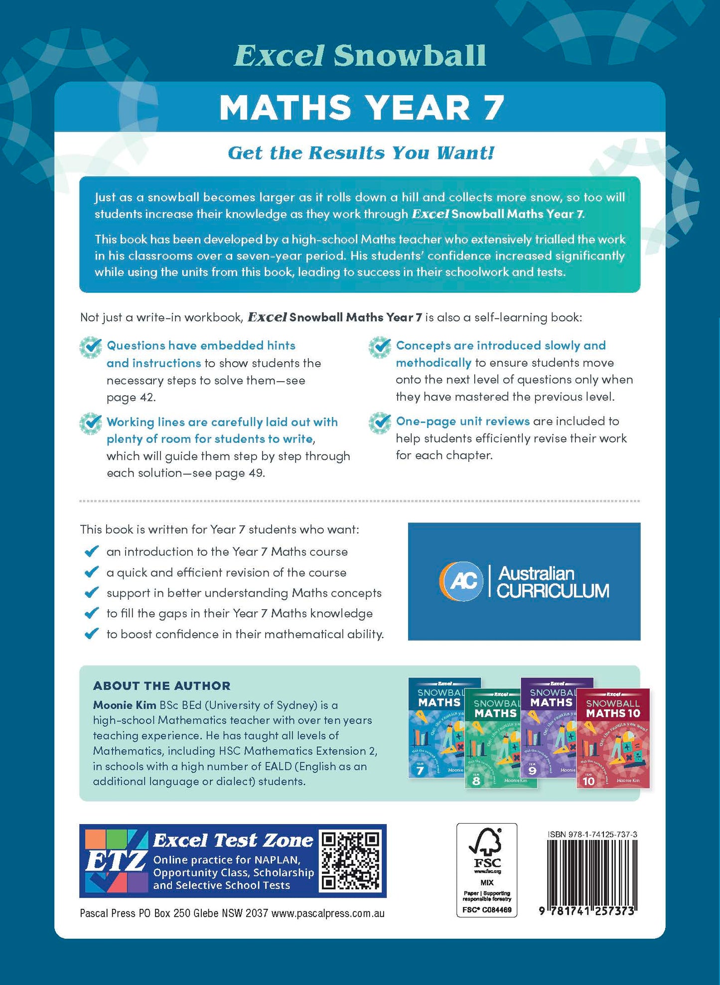 Excel Snowball - Maths Year 7