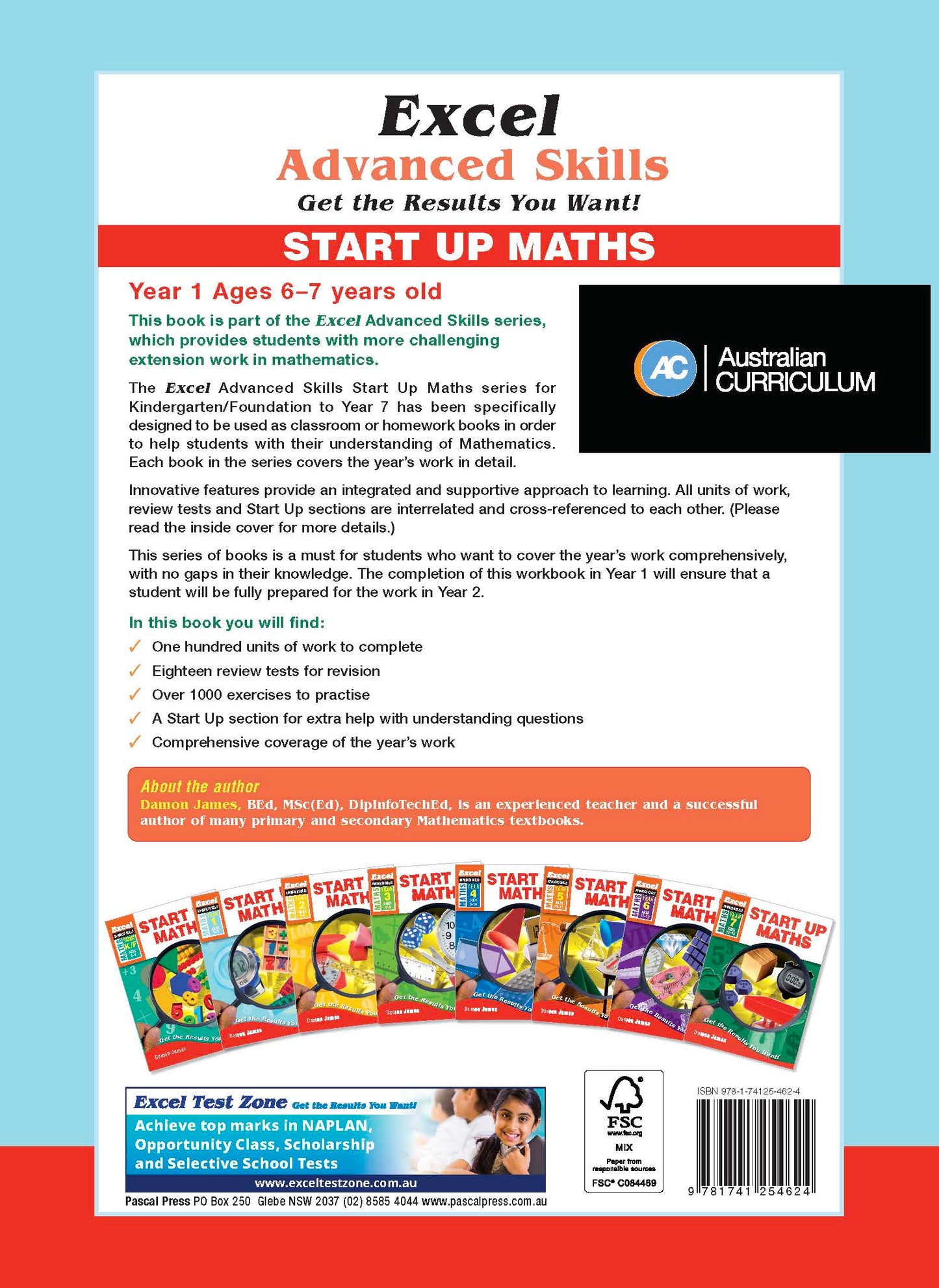 Excel Advanced Skills - Start Up Maths Year 1