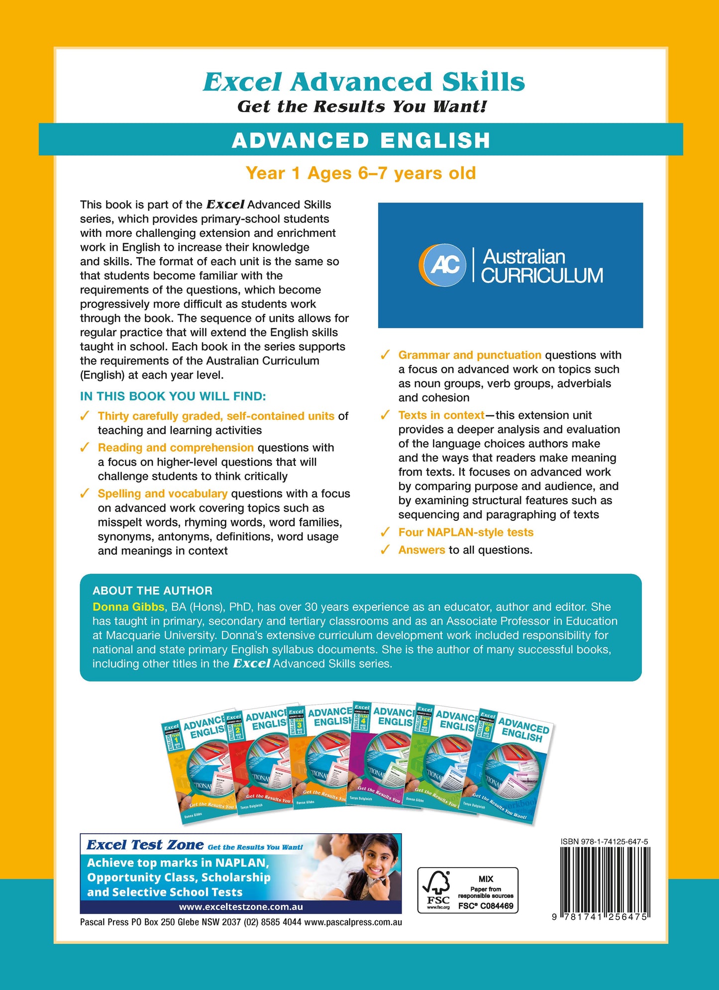 Excel Advanced Skills - Advanced English Year 1