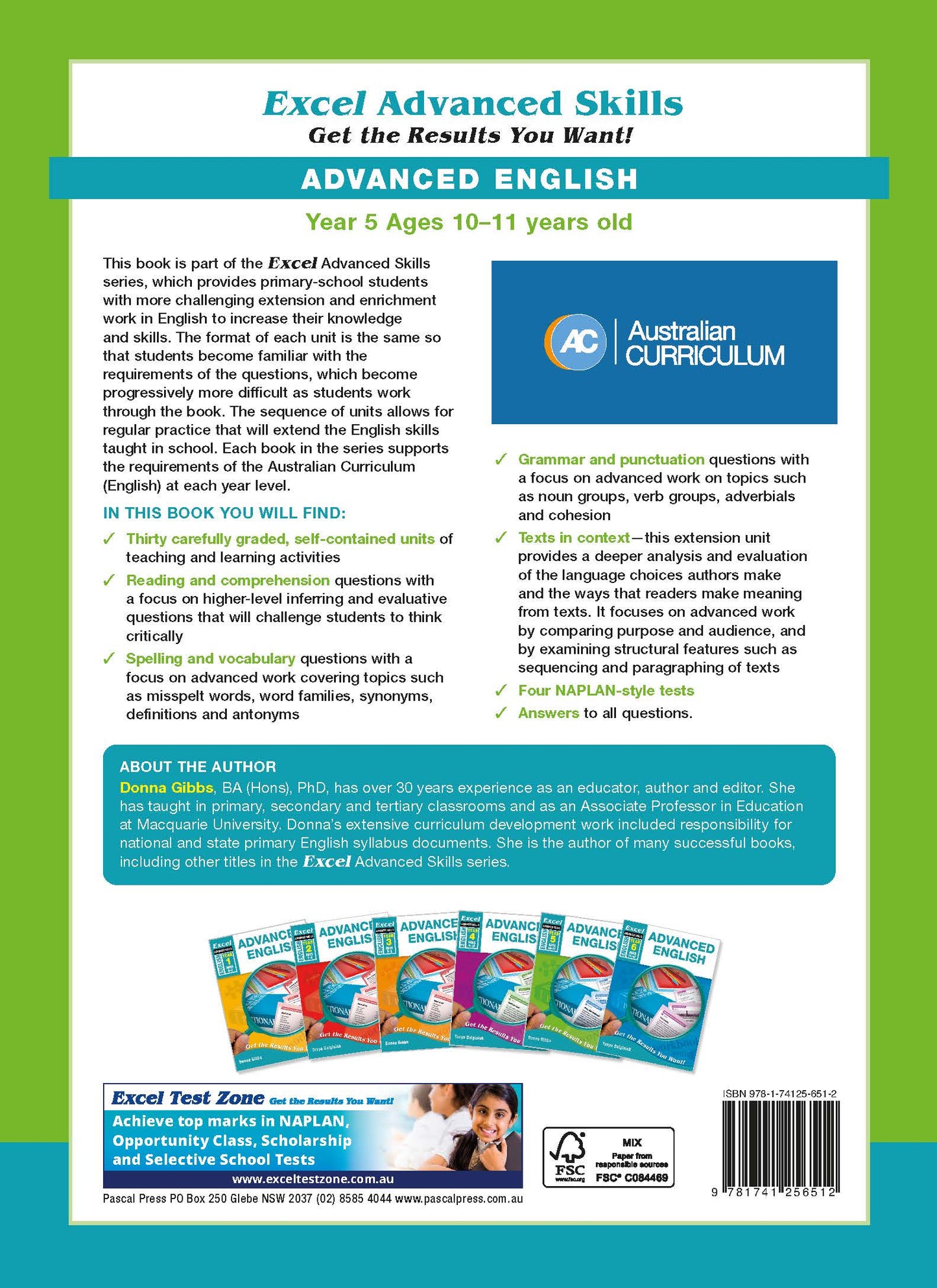 Excel Advanced Skills - Advanced English Year 5