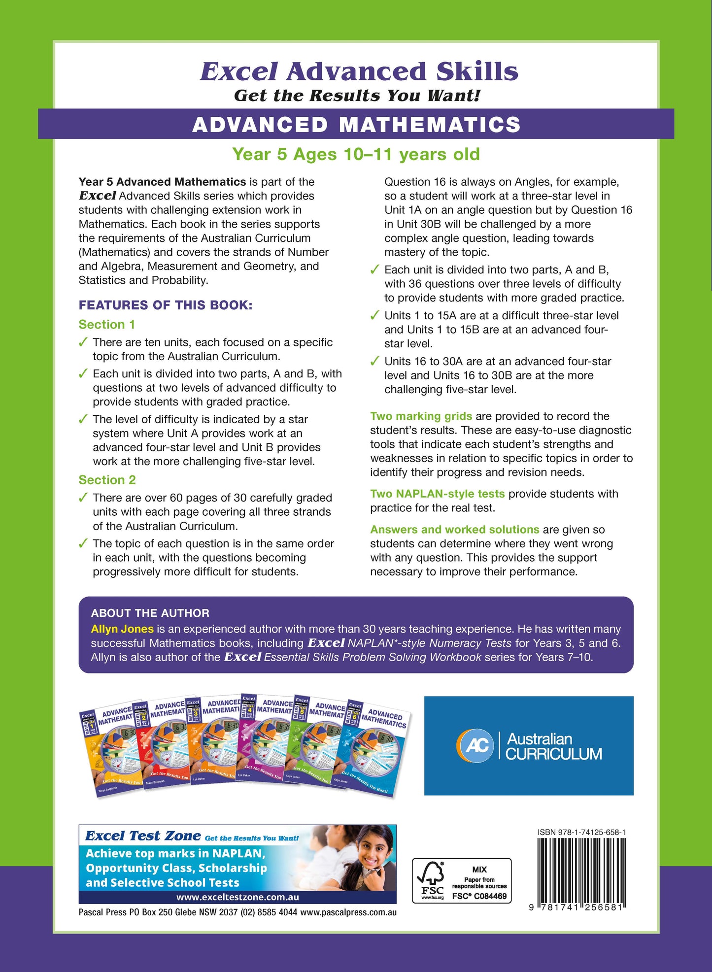 Excel Advanced Skills - Advanced Mathematics Year 5