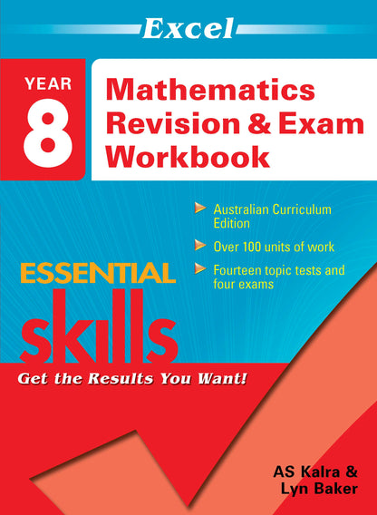 Excel Essential Skills - Mathematics Revision & Exam Workbook Year 8 NE