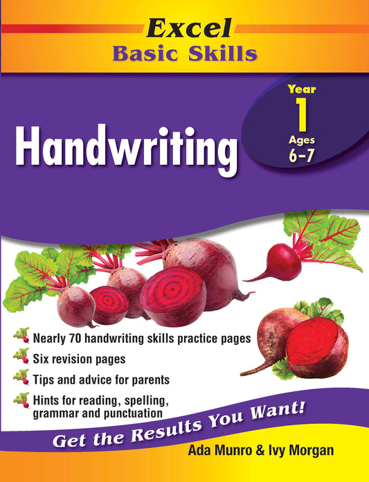 Excel Basic Skills - Handwriting Year 1