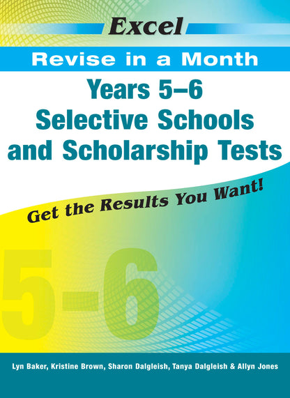 Excel Selective Schools and Scholarship Book Pack Years 5-6