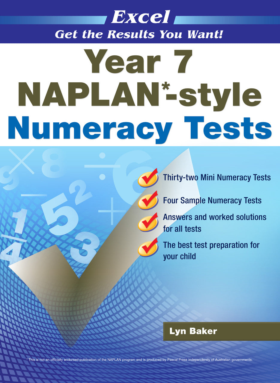 Excel NAPLAN* Book Pack Year 7