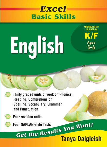 Excel Basic Skills - English Kindergarten/Foundation