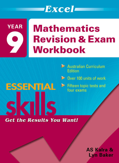 Excel Essential Skills - Mathematics Revision & Exam Workbook Year 9 NE