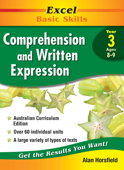 Excel Basic Skills - Comprehension and Written Expression Year 3