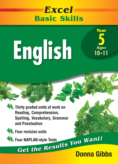 Excel Basic Skills - English Year 5