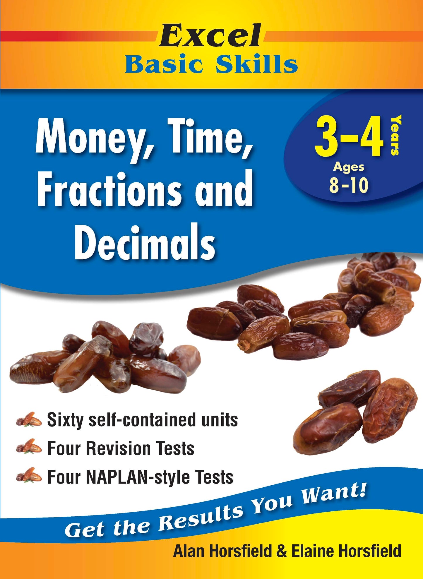 Excel Basic Skills - Money, Time, Fractions and Decimals Years 3-4