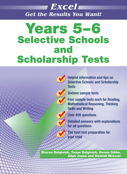 Excel Selective Schools and Scholarship Book Pack Years 5-6