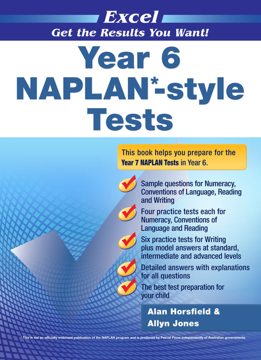 Excel Year 6 NAPLAN*-style Tests
