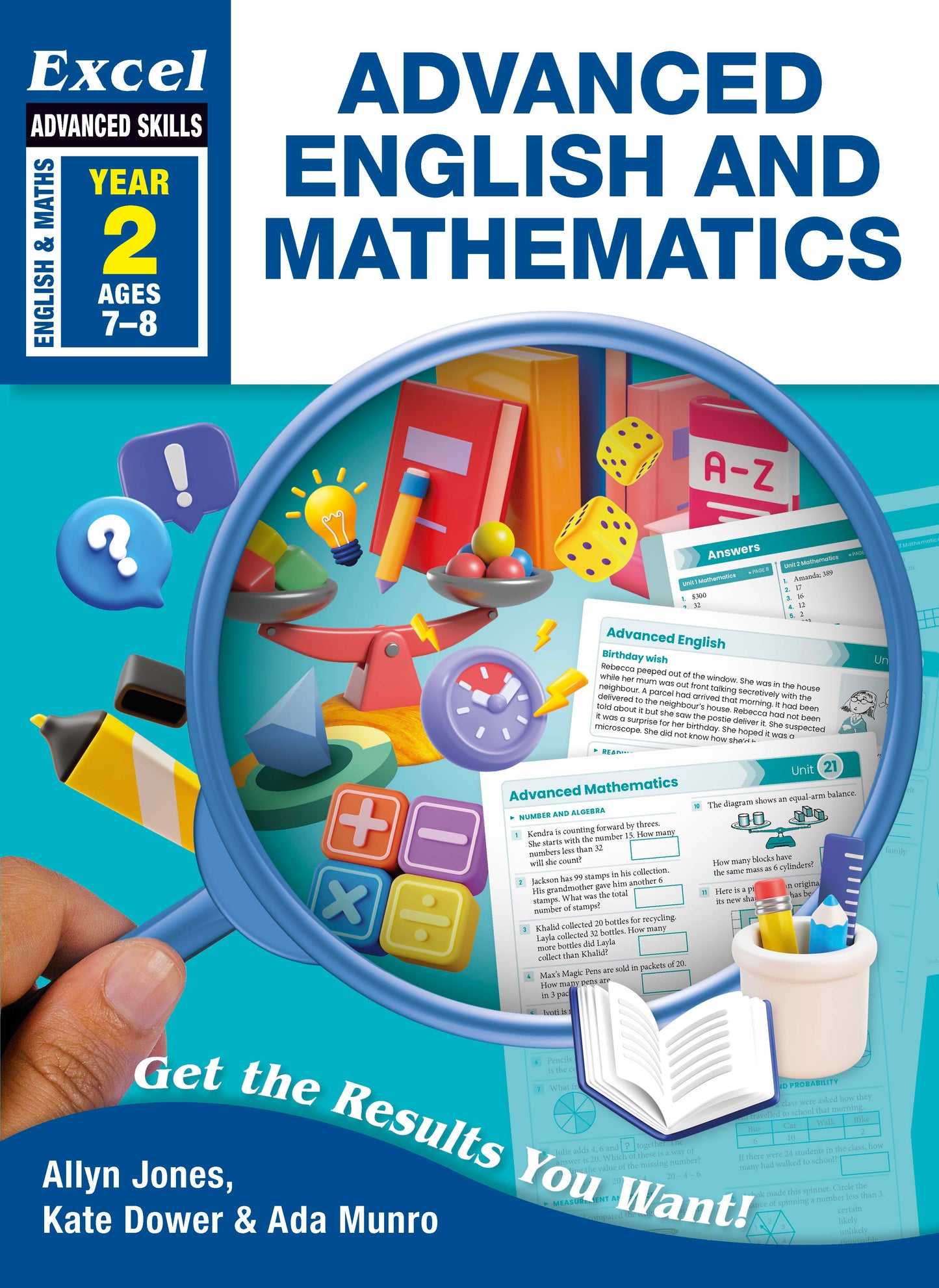 Excel Advanced Skills - Advanced English and Mathematics Year 2