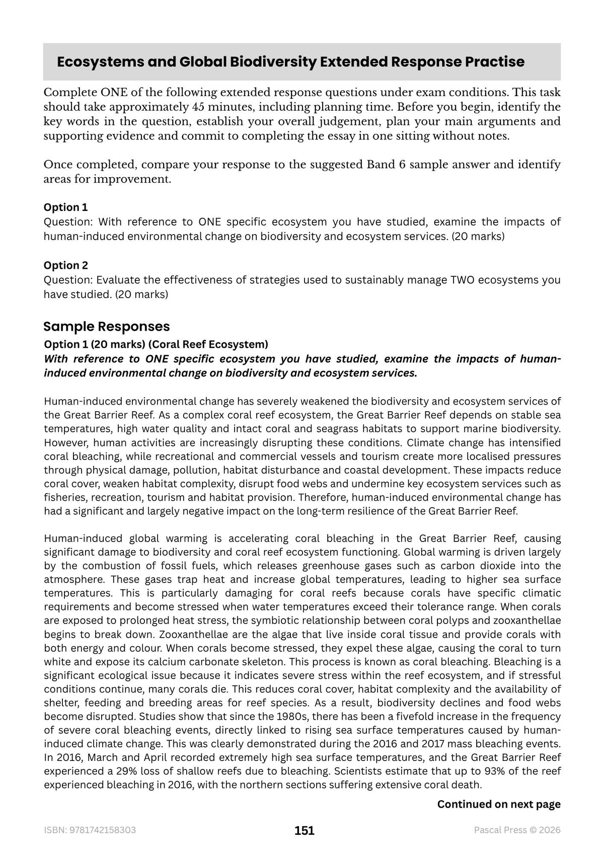 Excel 60 Days to Band 6: HSC Year 12 Geography (2027-2029)