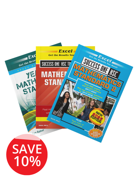 Excel HSC Year 12 Maths Standard 2 Book Pack