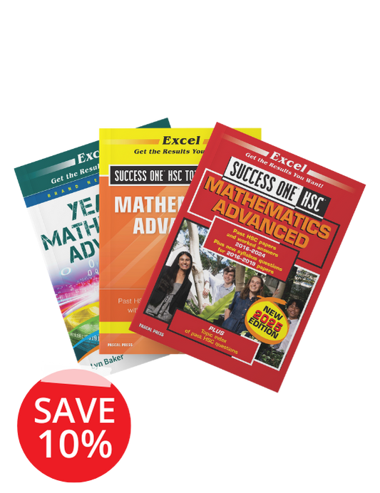 Excel HSC Year 12 Maths Advanced Book Pack