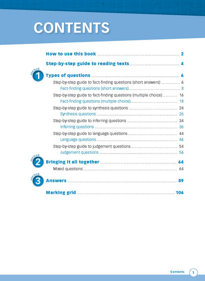 Excel Advanced Skills - Reading and Comprehension Workbook Year 1