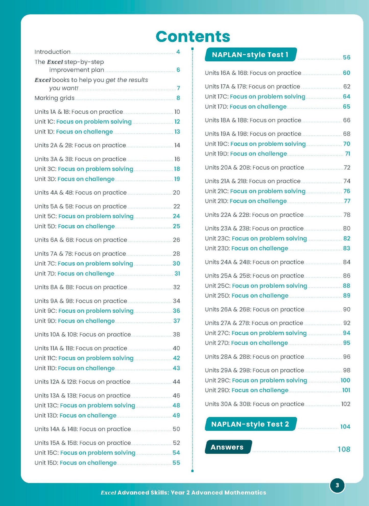 Excel Advanced Skills - Advanced Mathematics Year 2