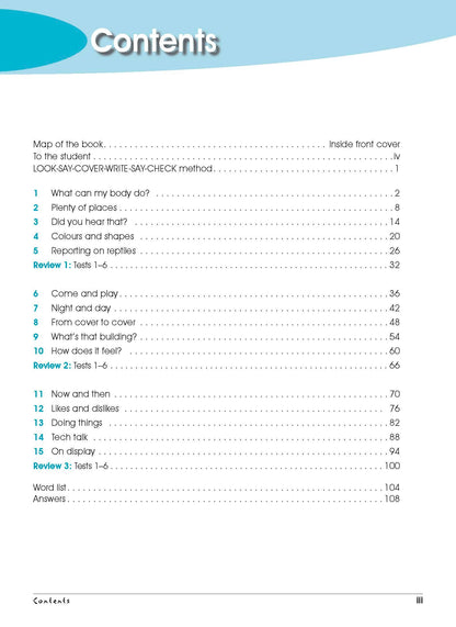 Excel Advanced Skills - Spelling and Vocabulary Workbook Year 2