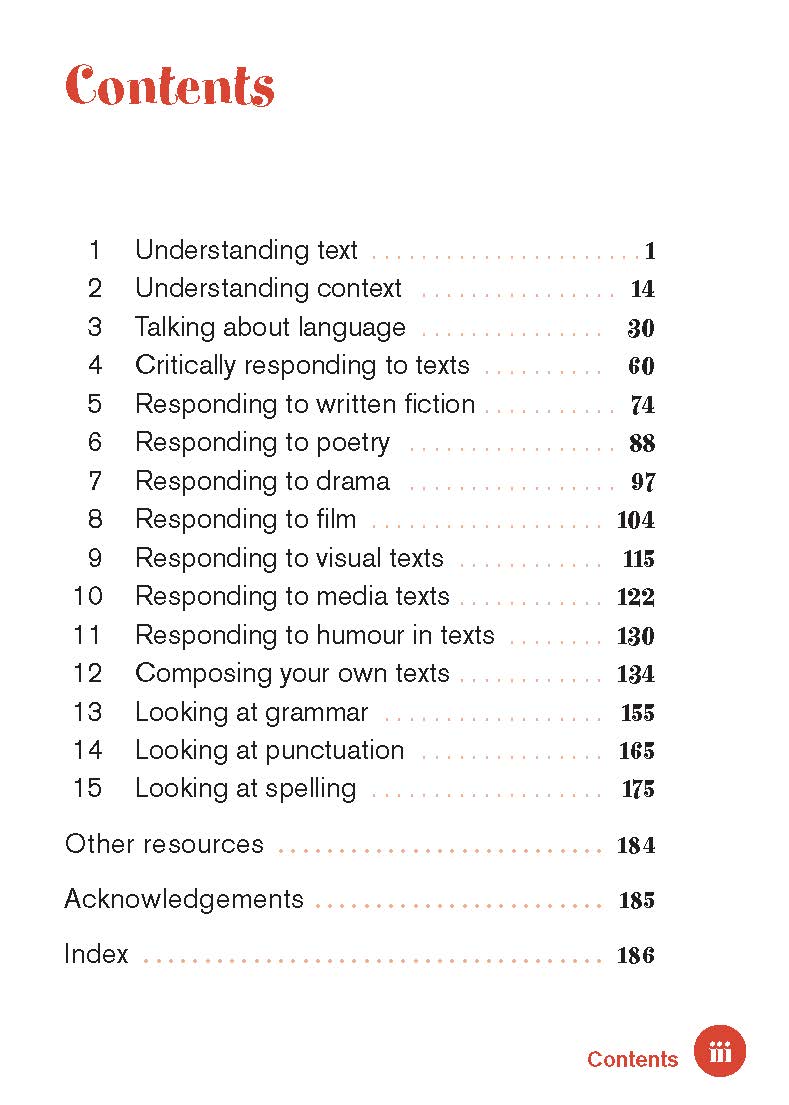 Excel Pocket Books - English Years 7-10