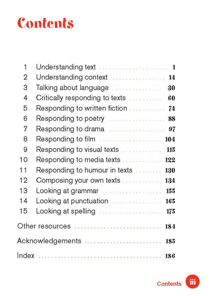 Excel Pocket Books - English Years 7-10