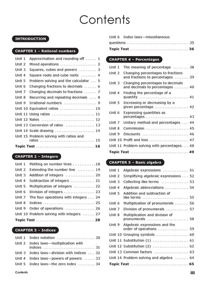 Excel Essential Skills - Mathematics Extension Revision and Exam Workbook Year 8