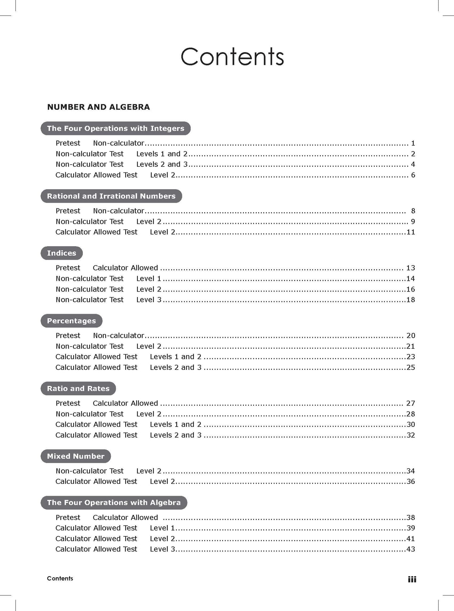 Excel Tests - Mathematics Practice Tests Year 8