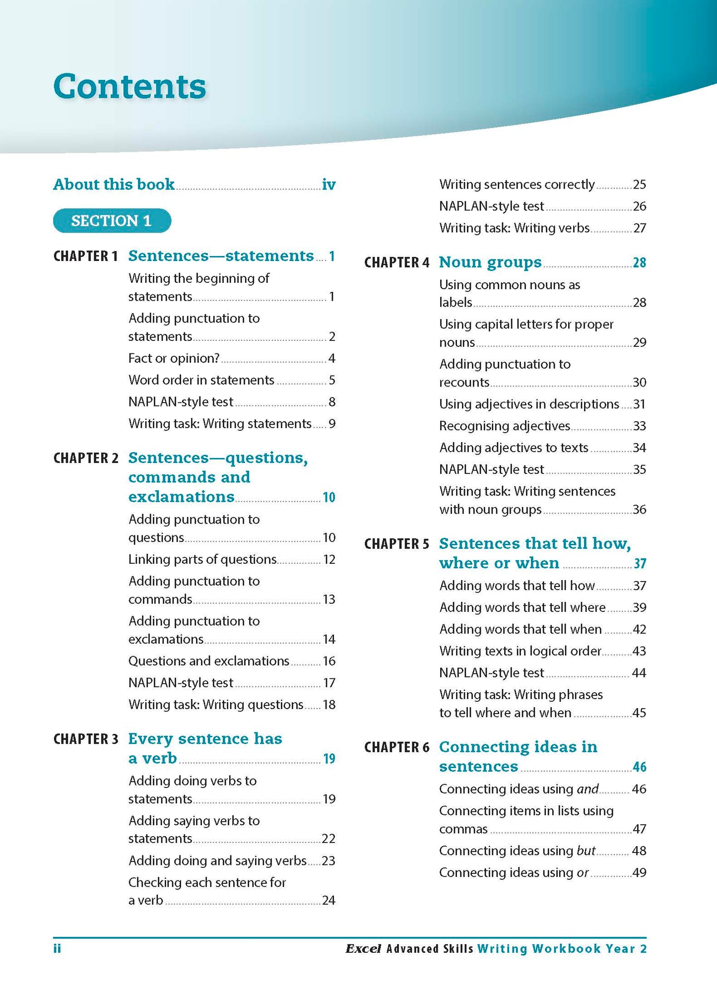 Excel Advanced Skills - Writing Workbook Year 2