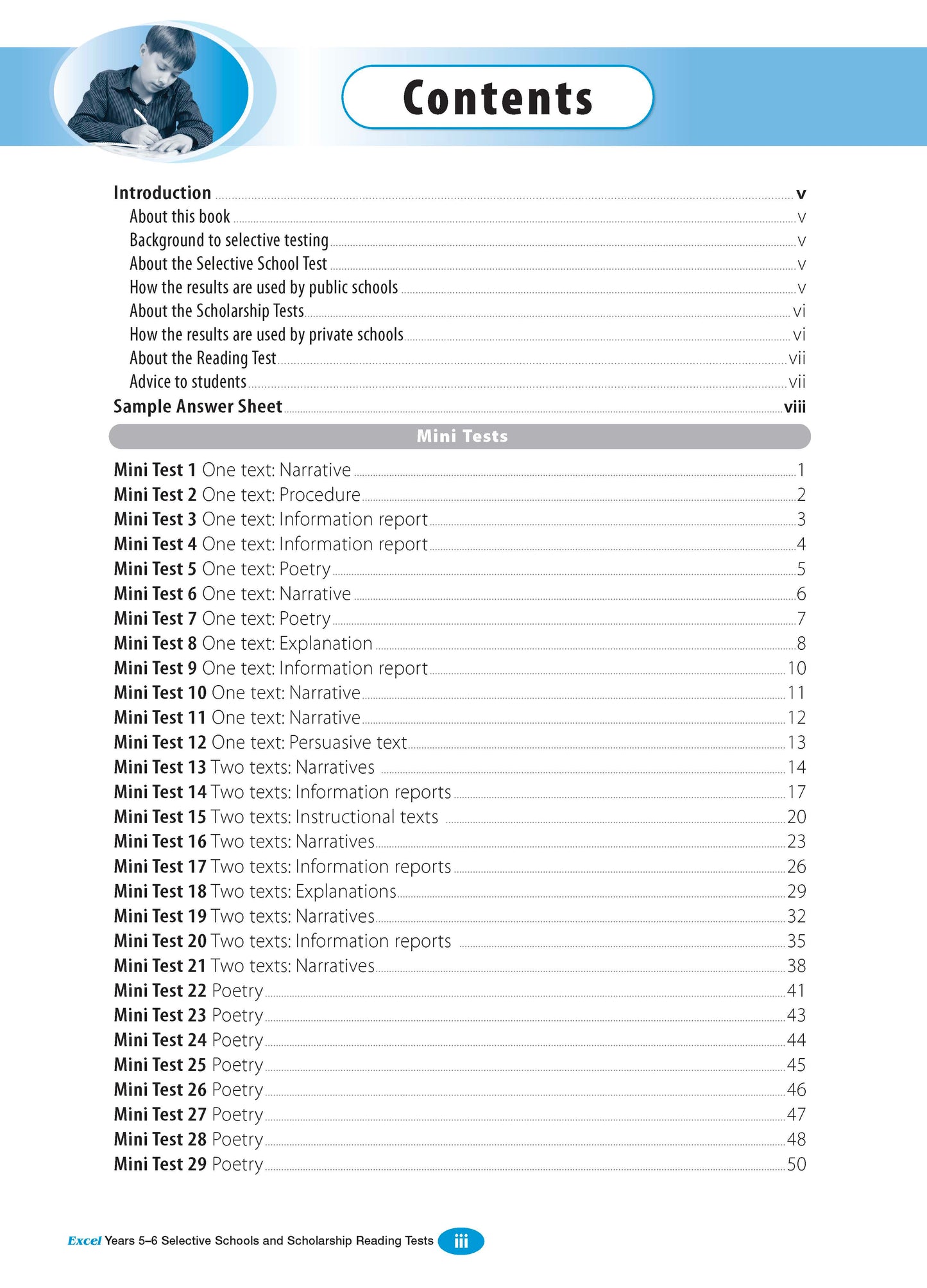 Excel Selective Schools and Scholarship Book Pack Years 5-6