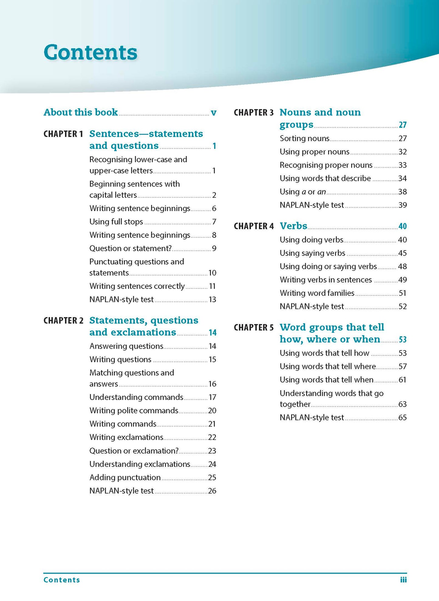 Excel Advanced Skills - Writing Workbook Year 1