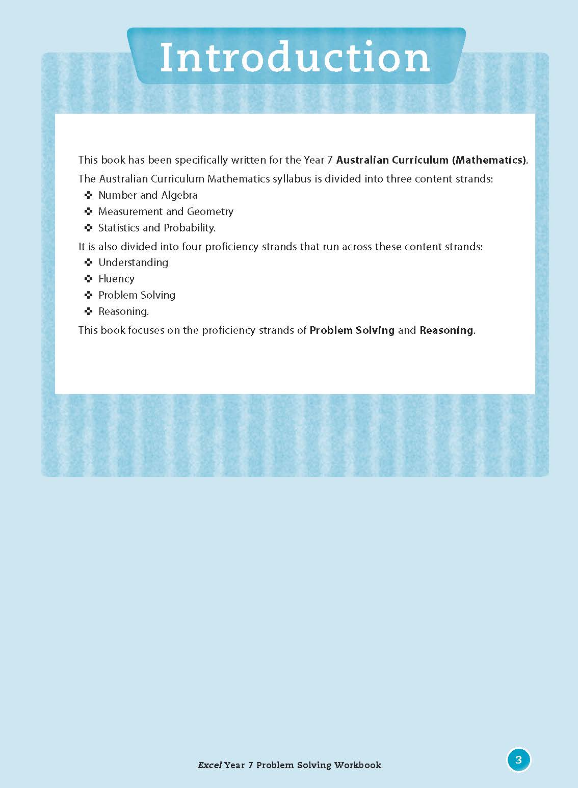 Excel Essential Skills - Problem Solving Workbook Year 7