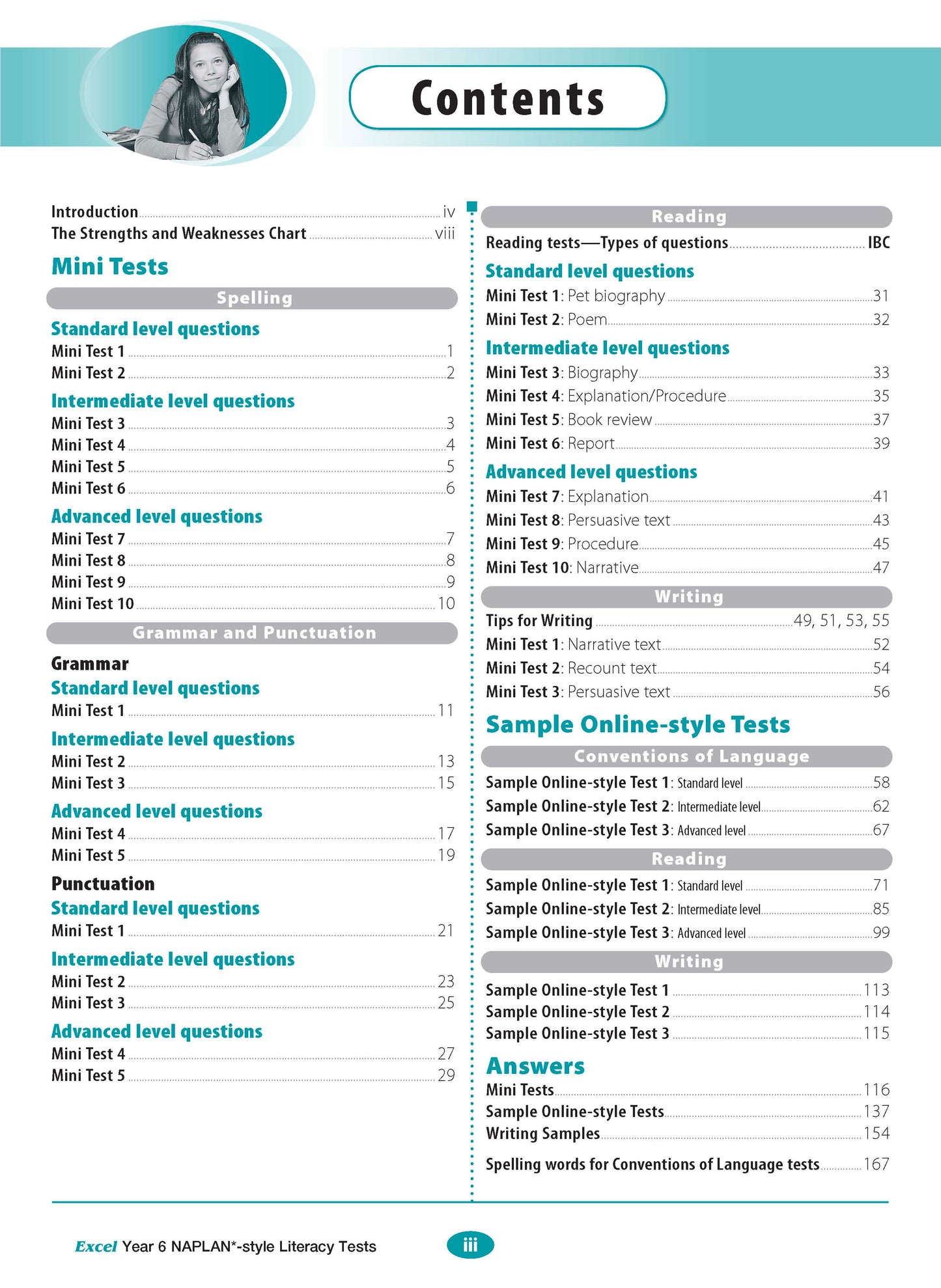 Excel Year 6 NAPLAN*-style Literacy Tests