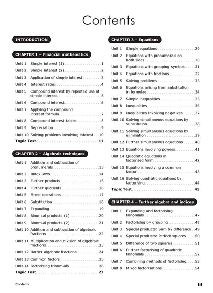 Excel Essential Skills - Mathematics Revision & Exam Workbook Year 10 NE