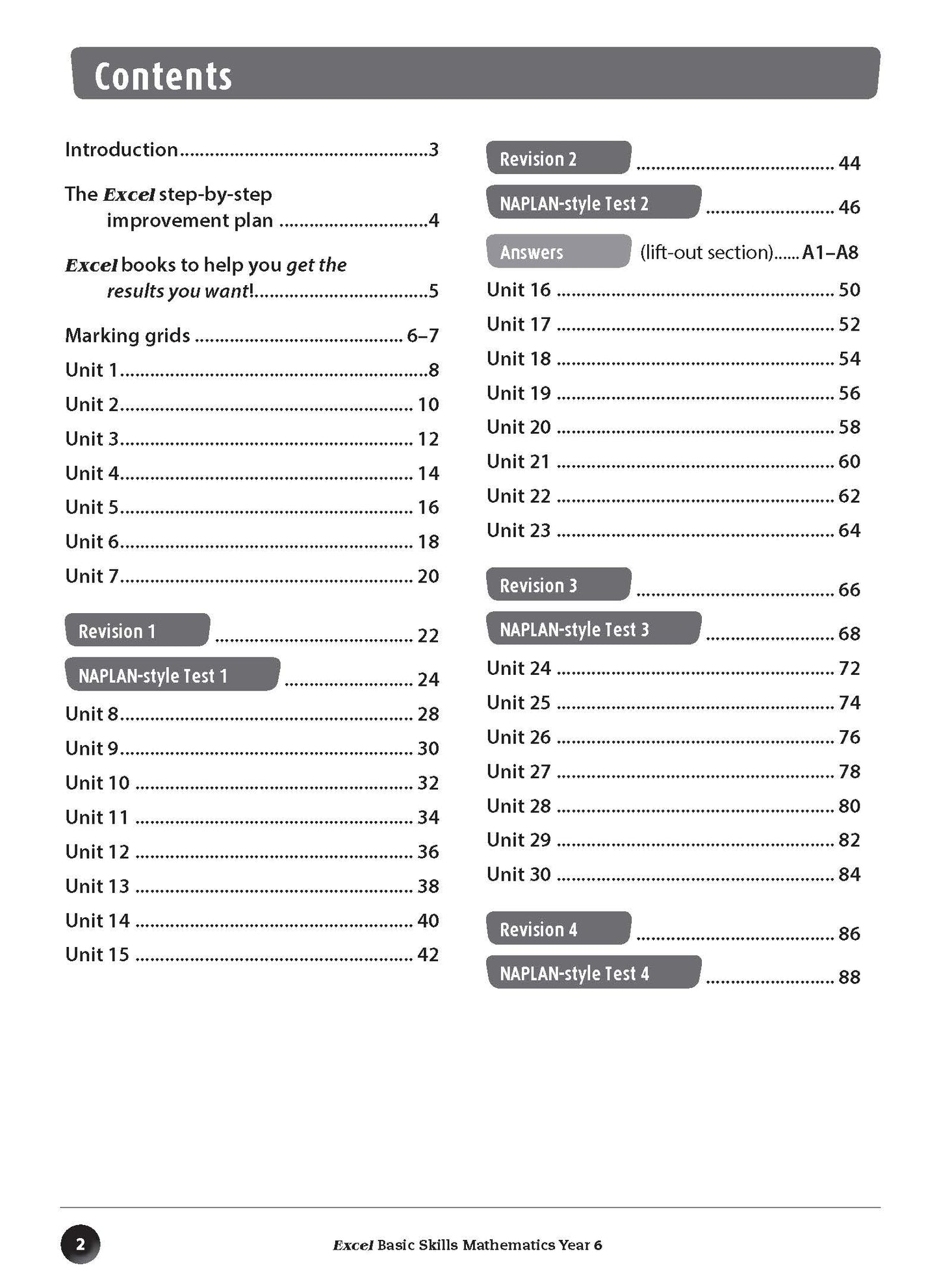 Excel Basic Skills - Mathematics Year 6