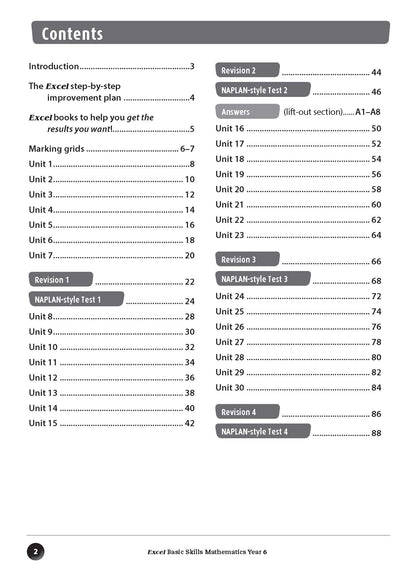 Excel Basic Skills - Mathematics Year 6