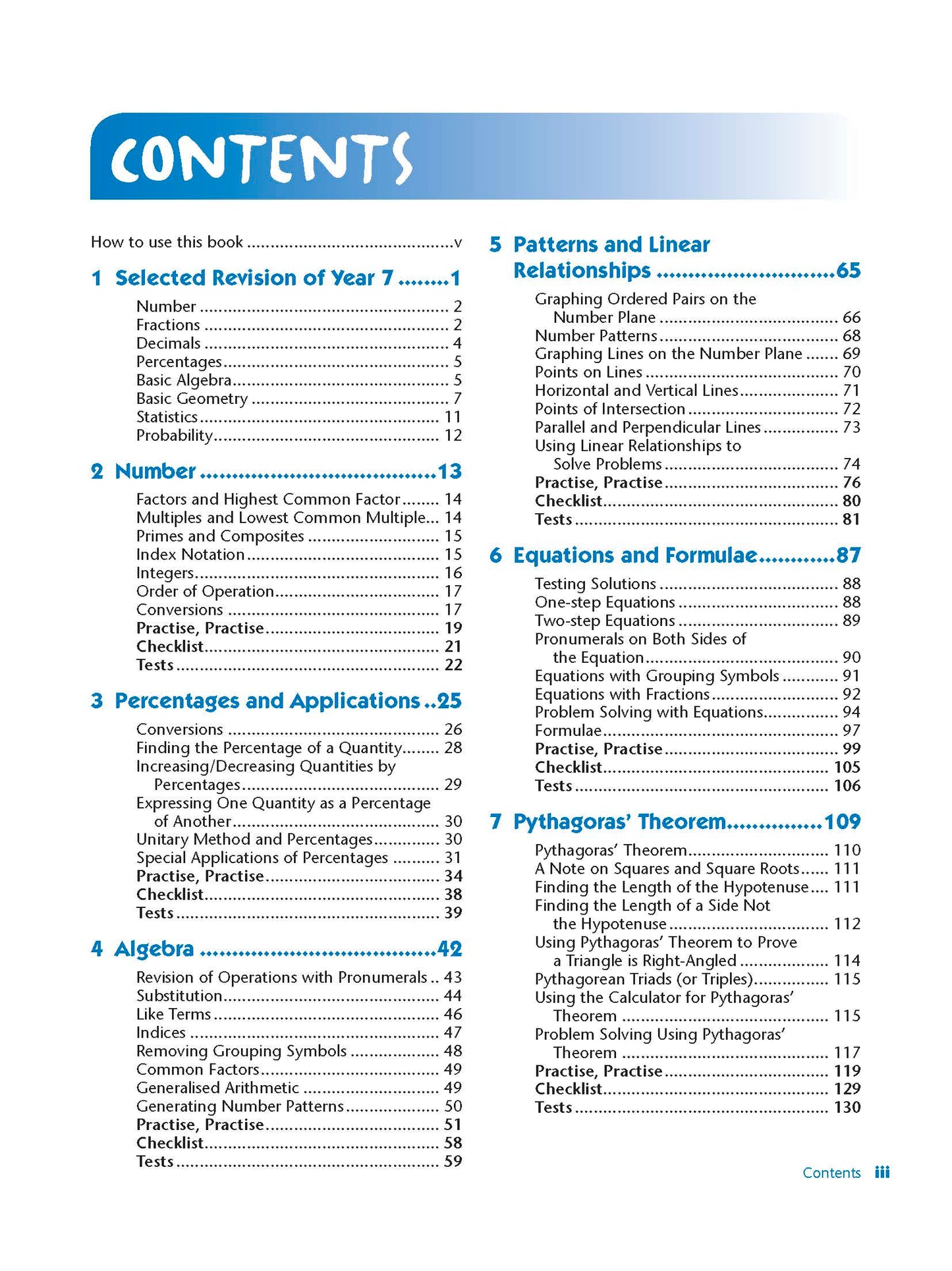 Excel Study Guide - Mathematics Year 8