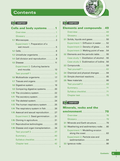 Excel Study Guide - Science Year 8