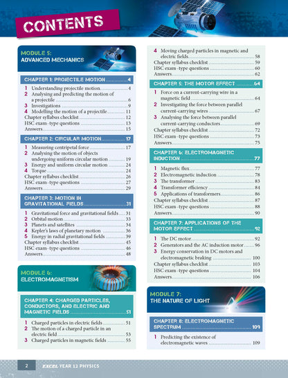 Excel HSC Year 12 Physics Study Guide
