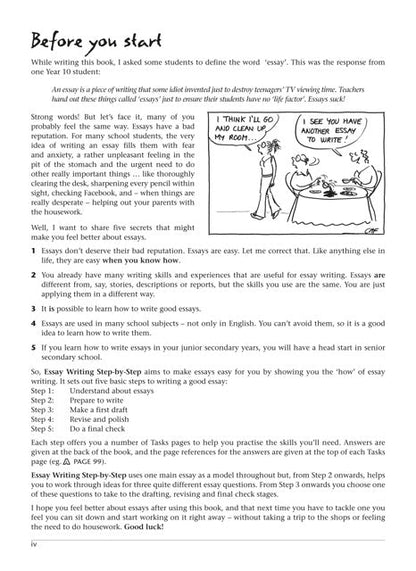 Excel Essential Skills - Essay Writing Step-by-Step Years 7-10