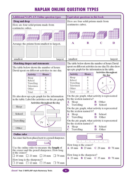 Excel Year 5 NAPLAN*-style Numeracy Tests