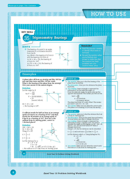 Excel Maths Book Pack Year 10