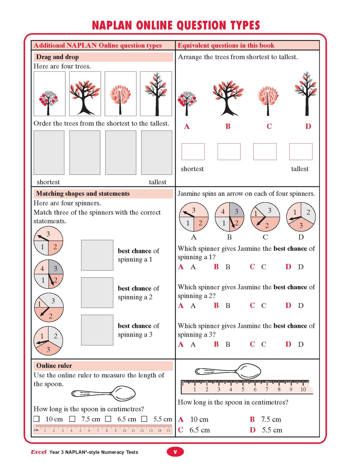 Excel Year 3 NAPLAN*-style Numeracy Tests