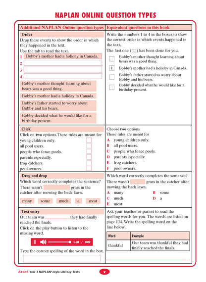 Excel NAPLAN* Book Pack Year 3