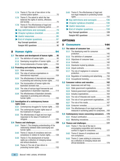Excel HSC Year 12 Legal Studies Study Guide