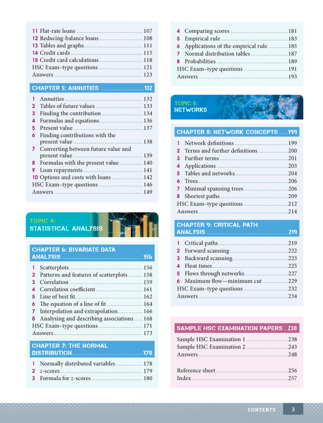 Excel HSC Year 12 Maths Standard 2 Book Pack