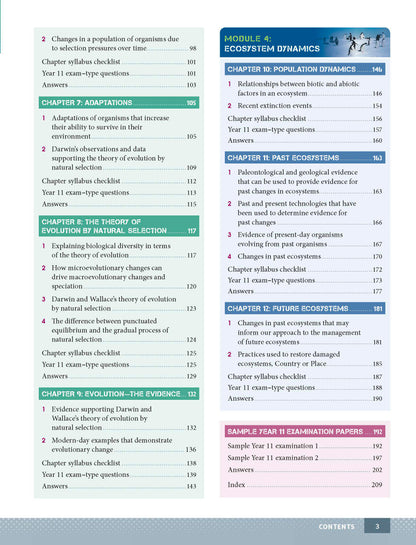 Excel HSC Year 11 Biology Study Guide
