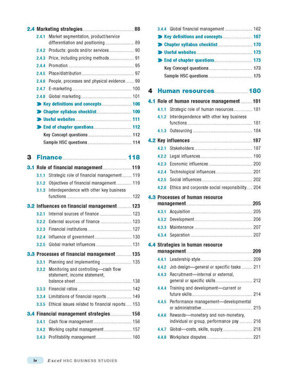 Excel HSC Year 12 Business Studies Study Guide