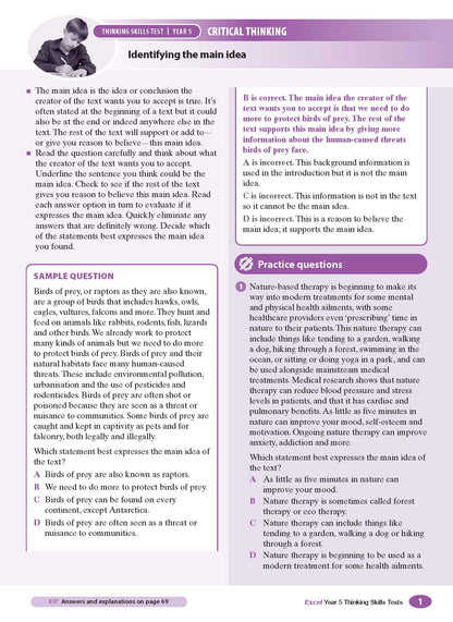 Excel Selective Schools and Scholarship Mathematical Reasoning Tests Years 5-6